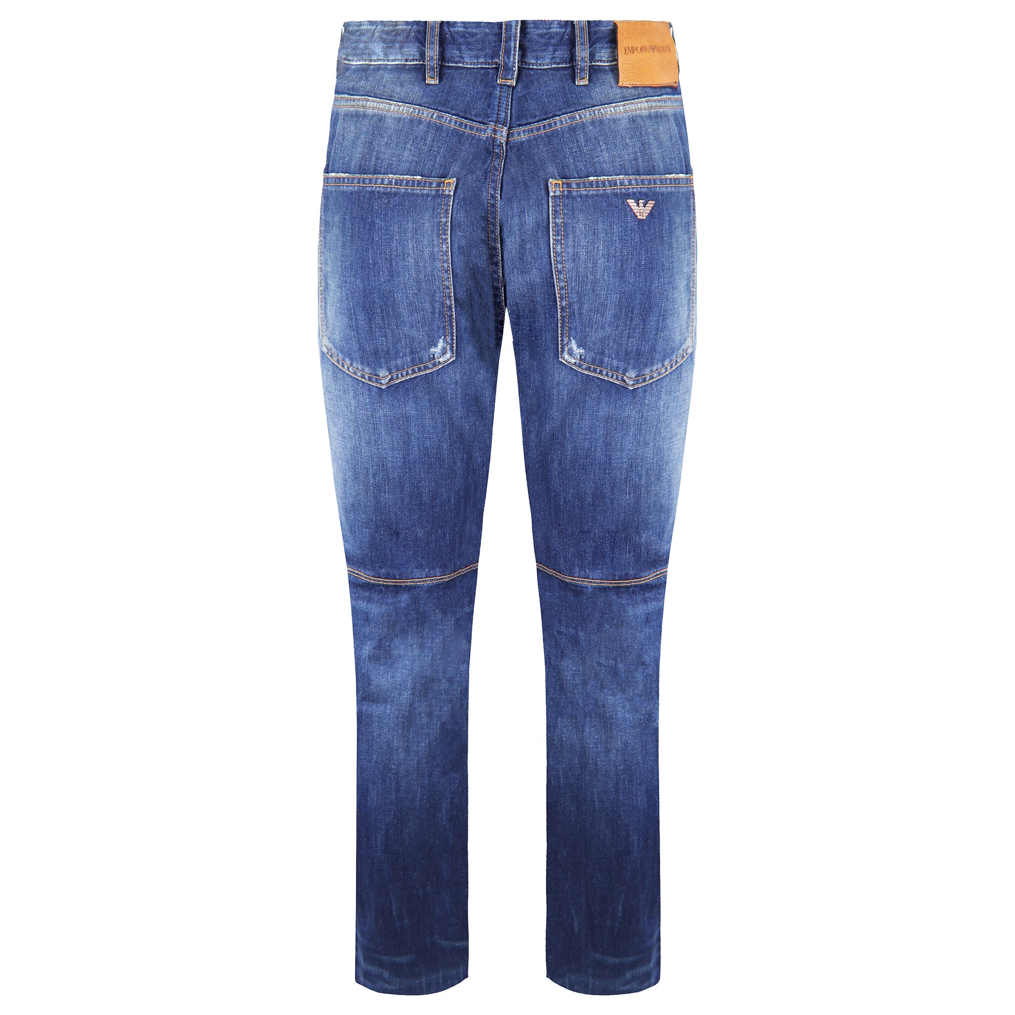 Emporio Armani Mens Blue Jeans