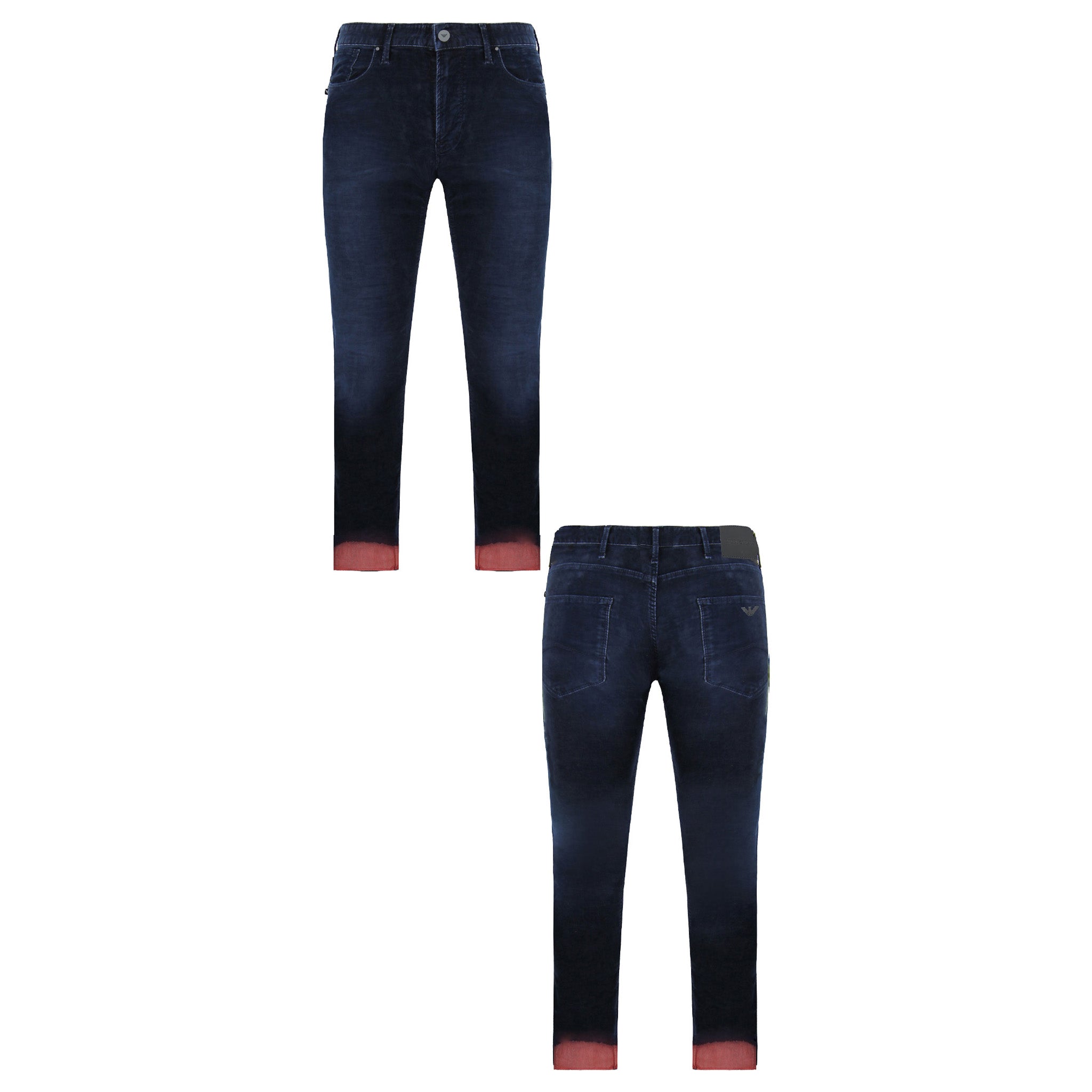 Emporio Armani Mens Slim Fit Blue Jeans (J05)