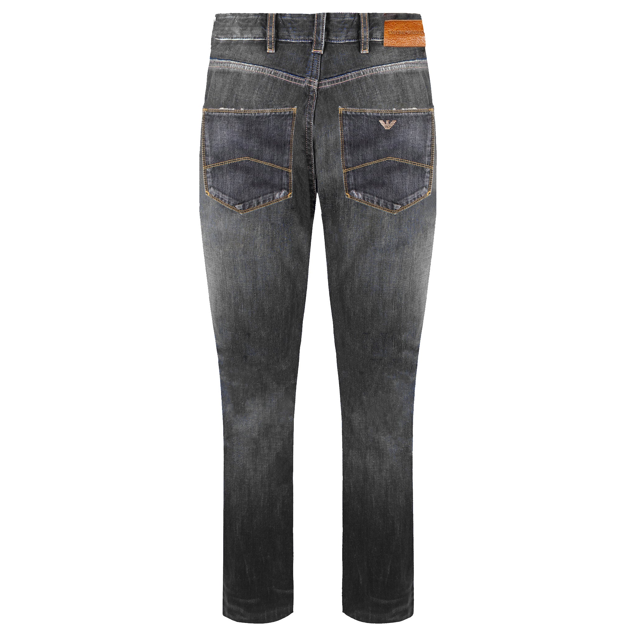 Emporio Armani J06 Slim Fit Mens Distressed Jeans