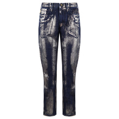 Emporio Armani Slim Fit Mens Metallic Jeans