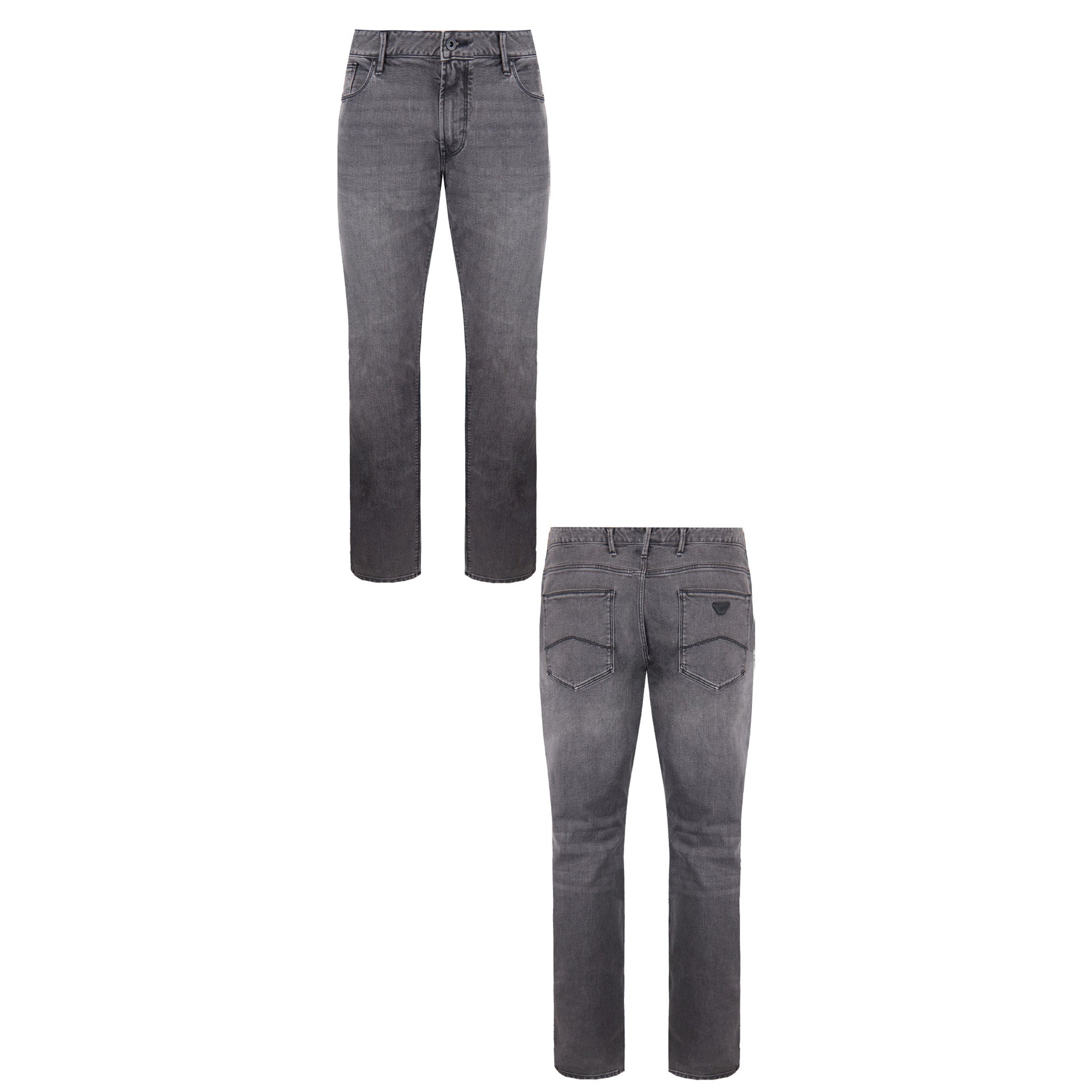 Emporio Armani J06 Slim Fit Mens Dark Grey Jeans