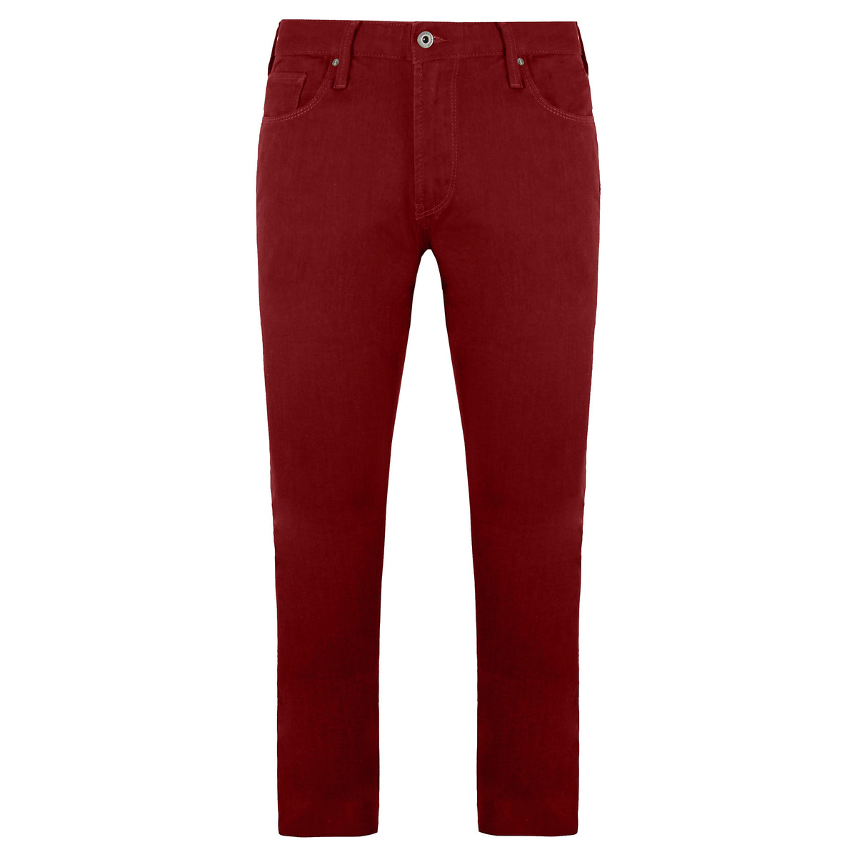 Emporio Armani J15 Regular Fit Mens Red Jeans