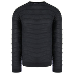 Emporio Armani Mens Black Sweater