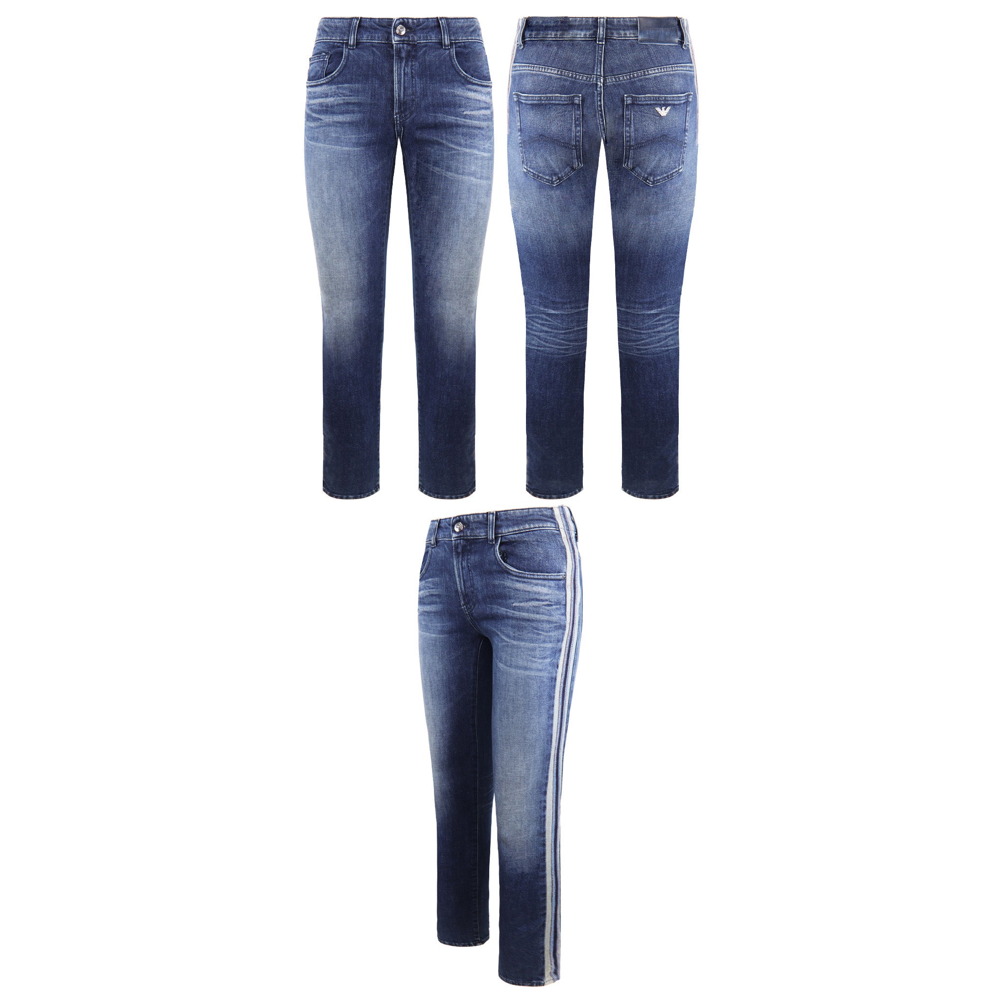 Emporio Armani Regular Fit Mens Jeans