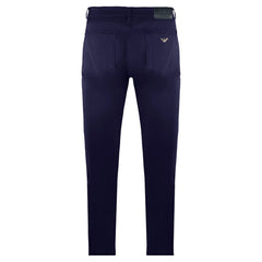 Emporio Armani Slim Fit Mens Navy Chino Trousers