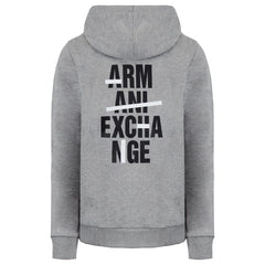 Armani Exchange Mens Grey Track Jacket
