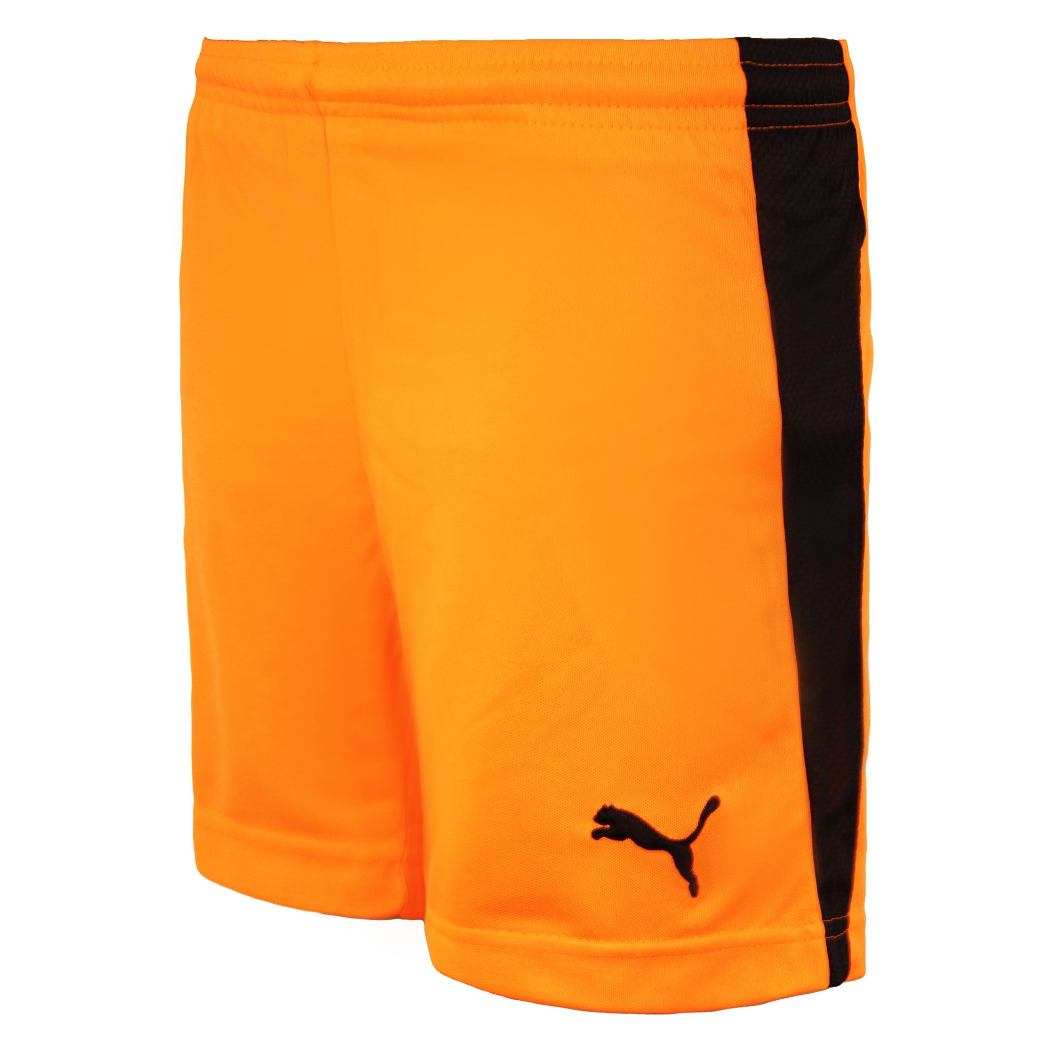 Puma V5.08 Short With Inner Slip Orange Boys Football Bottoms