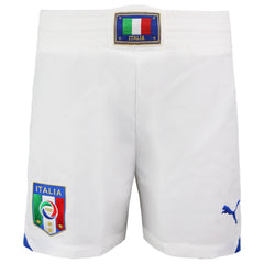 Puma Sport Lifestyle Italia H&A Football Short White Kids Pants