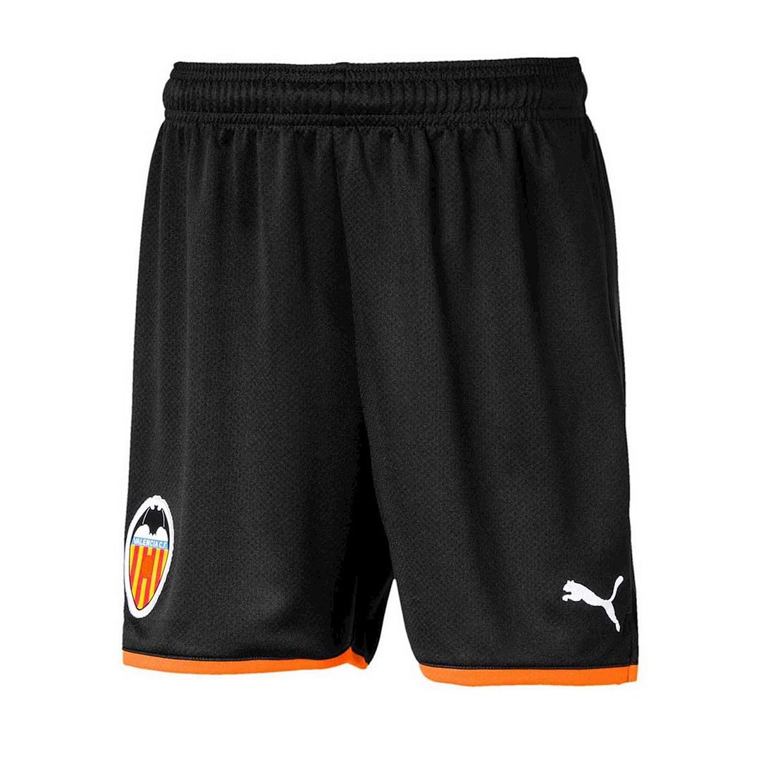 Puma Valencia CF Kids Black Football Shorts