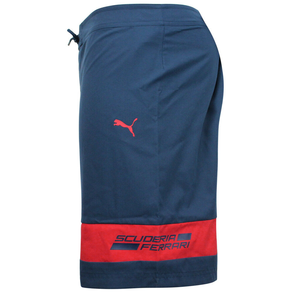 Puma Scuderia Ferrari Mens Blue Shorts