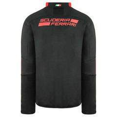 Puma Scuderia Ferrari T7 Long Sleeve Zip Up Black Red Mens Track Jacket 762133 02