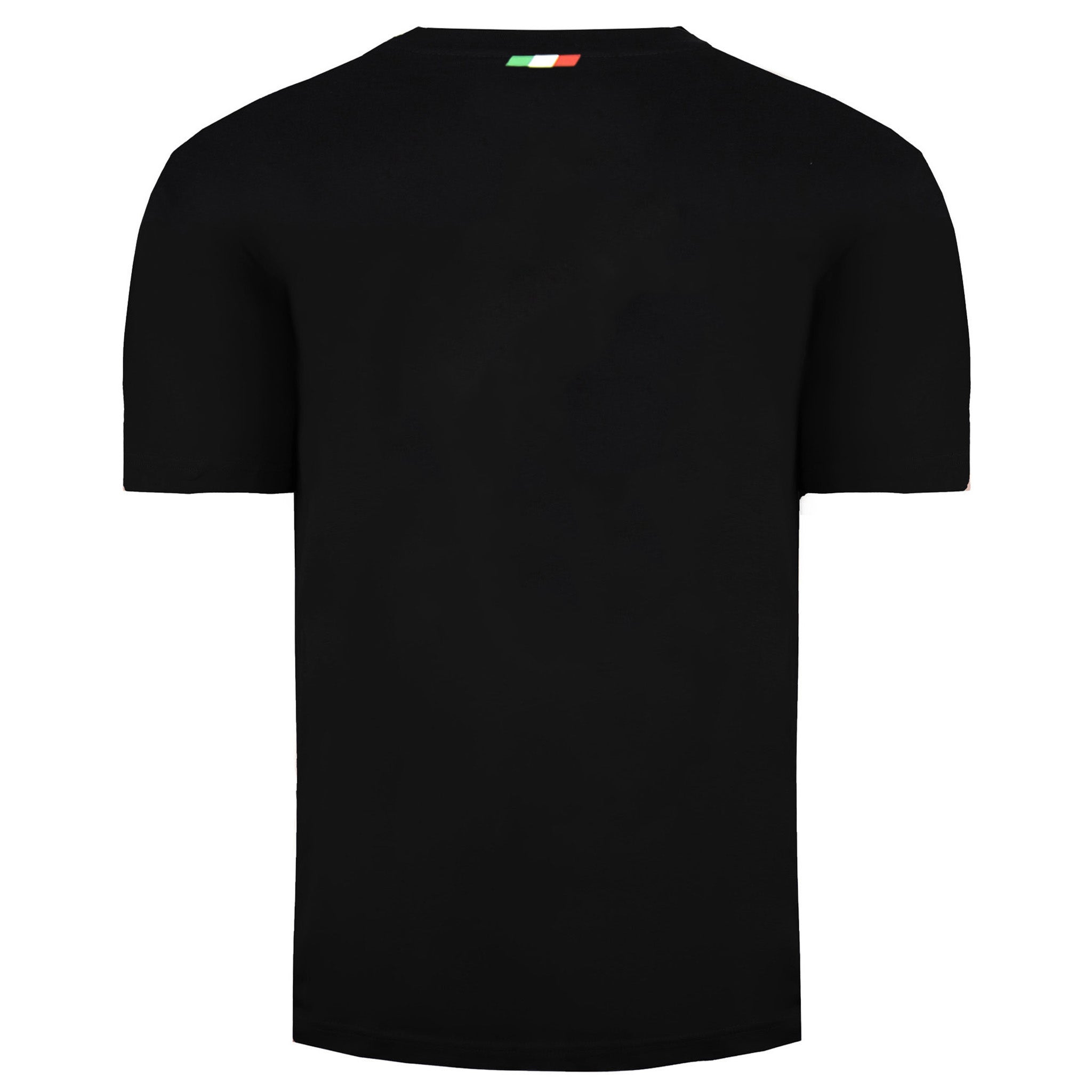 Puma Scuderia Ferrari Short Sleeve Crew Neck Black Mens Big Shield Tee 762139 02