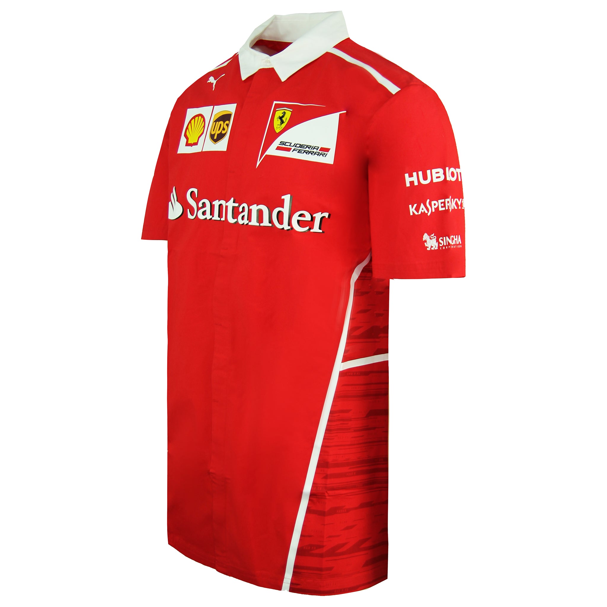 Puma Scuderia Ferrari Short Sleeve Red Mens Team Shirt