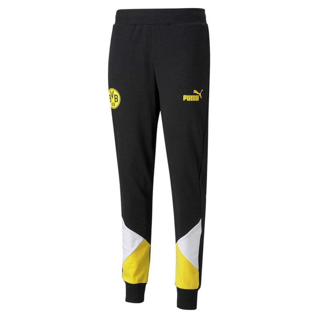 Puma BVB Borussia Dortmund Mens Black Track Pants