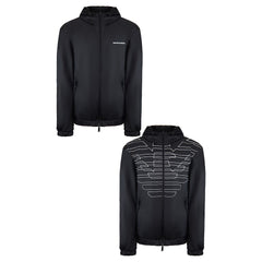 Emporio Armani Logo Mens Black Reversible Jacket