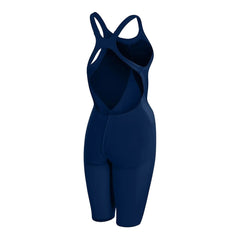 Speedo Fastskin LZR Racer X Openback Kneeskin Navy Womens Swimwear