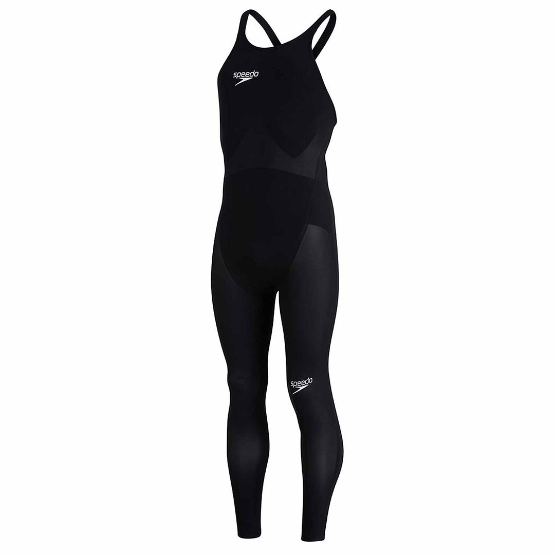 Speedo Fastskin LZR Elite 2 Openwater Blk Closedback Womens Swimsuit