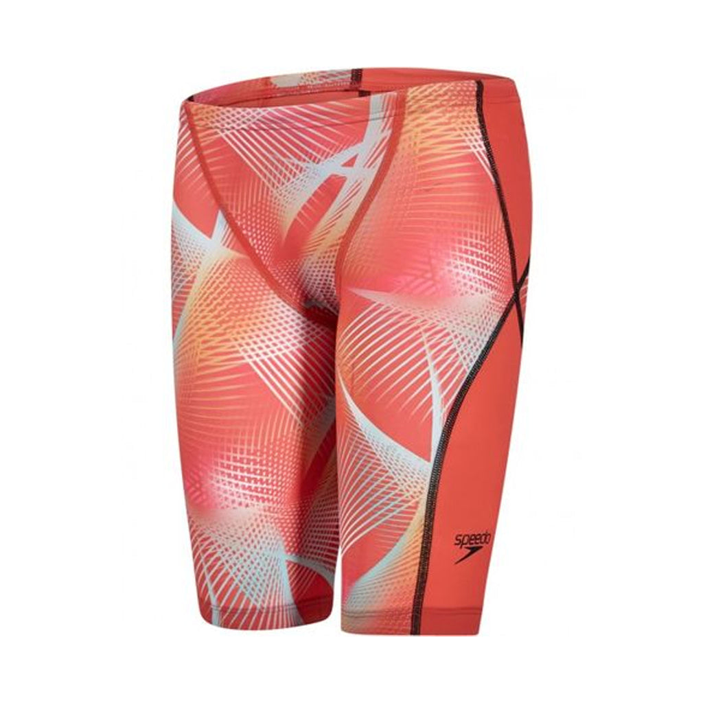 Speedo Fastskin LZR Racer X Jammer Red Junior Swim Shorts 8 10628B363