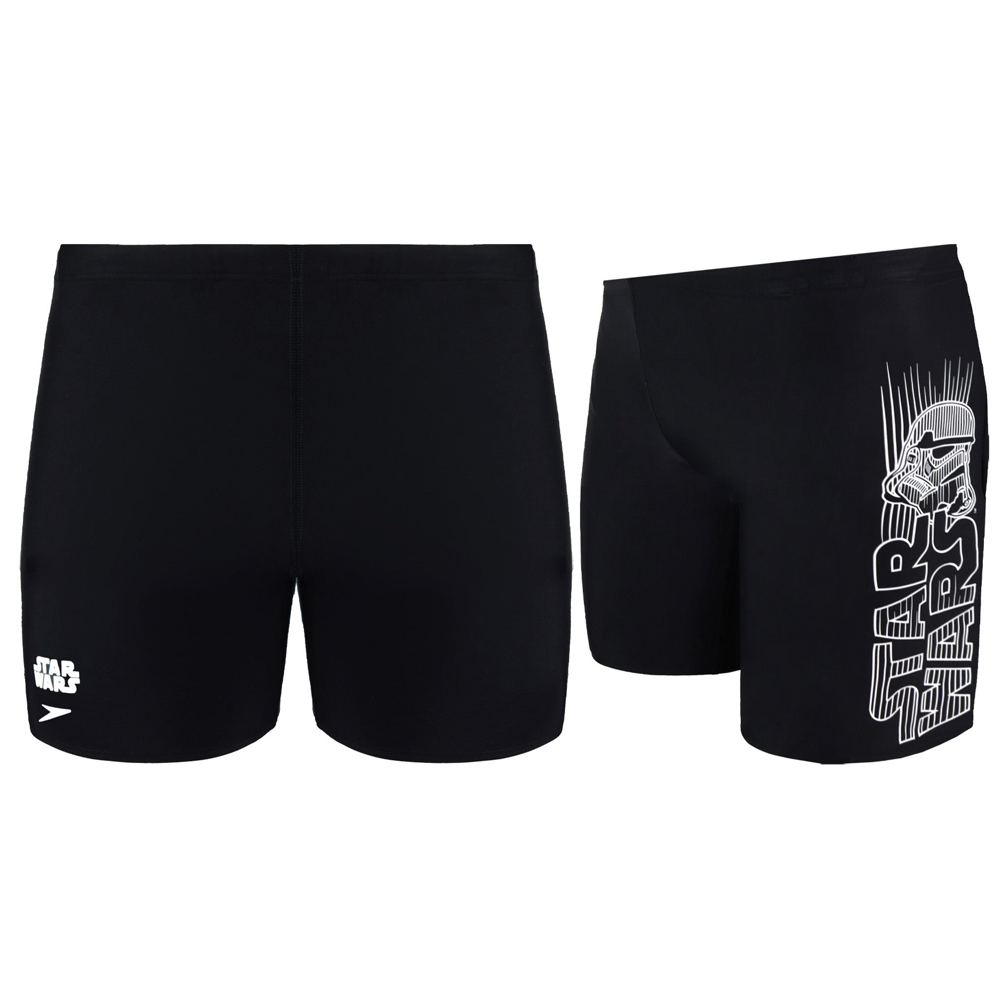 Speedo Star Wars Juniors Black Aquashorts