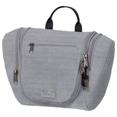Jack Wolfskin Caddie Mens Grey Washbag