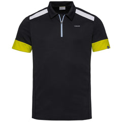 Head Tennis Mens Black Polo Shirt