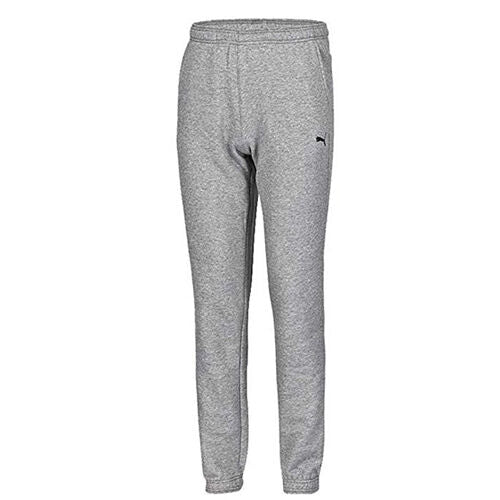 Puma Essential Mens Fleece Cotton Closed Grey Track Bottoms Pants 816537 03 A93B