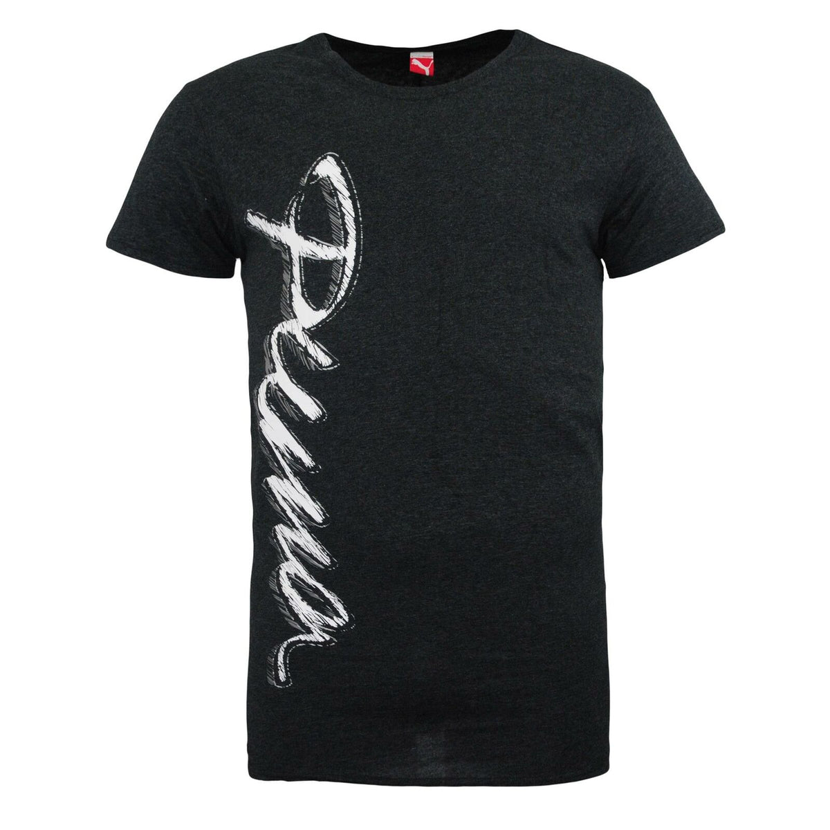 Puma Logo Womens Black T-Shirt