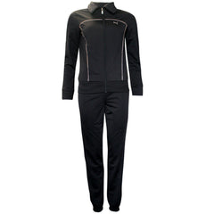 Puma Poly Black Full Tracksuit - Womens