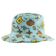 Fila Fleece Womens Blue Bucket Hat