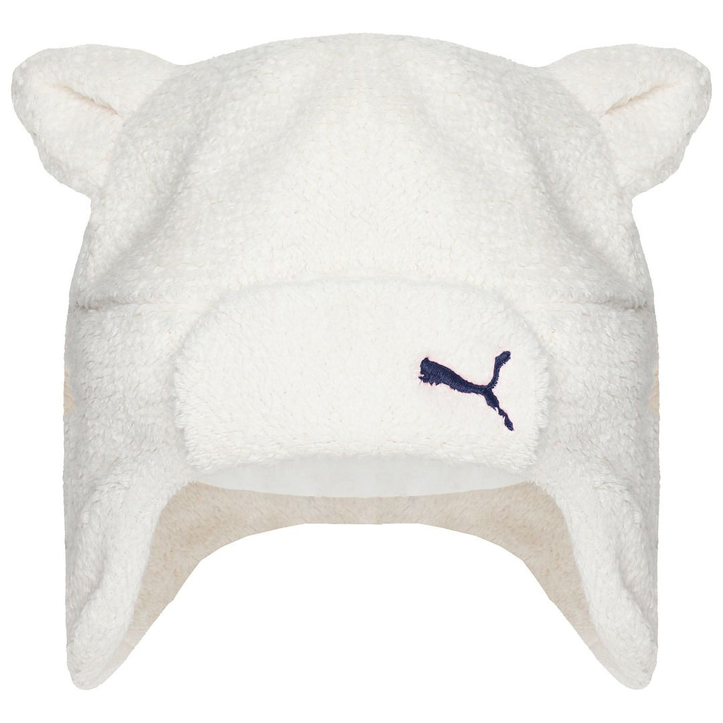 Puma Minicats Fleece Kids White/Navy Hat Gloves Set