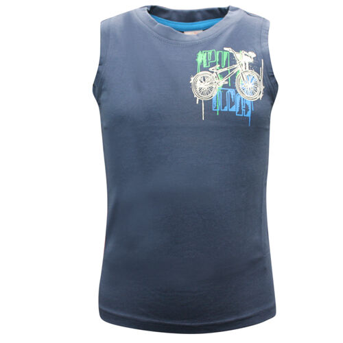 Puma Summer Junior Children Kids Sleeveless Vest Tee Top T-Shirt 830569 01 A76B