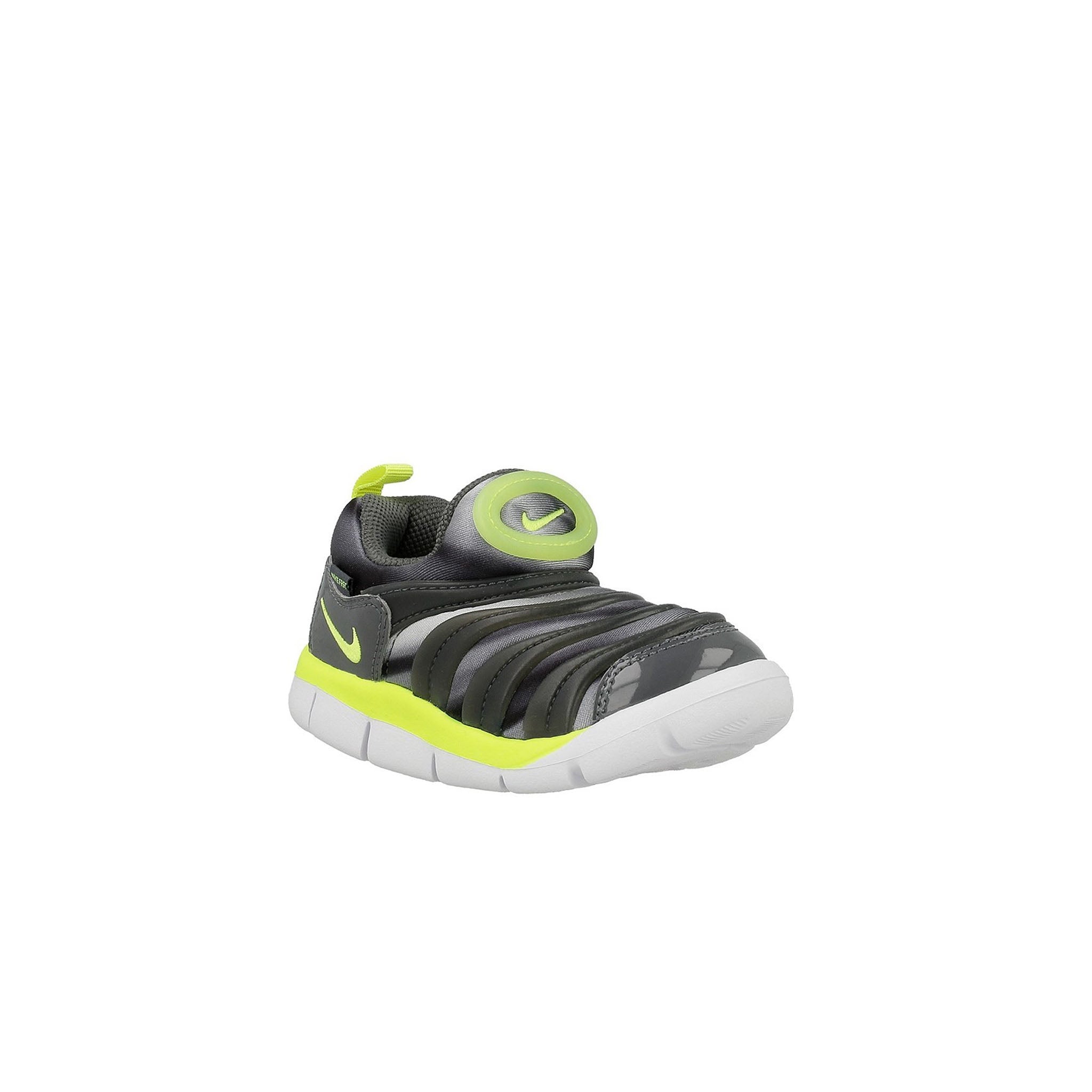 Nike Dynamo Free (TD) DISC Green Synthetic Kids Trainers 834366 001