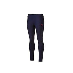 Puma FUN IND Kids Girls Leggins Navy Blue Training Pink Cotton 836612 06 DD49