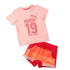 Puma Style Minicats Kids Pink/Orange Set