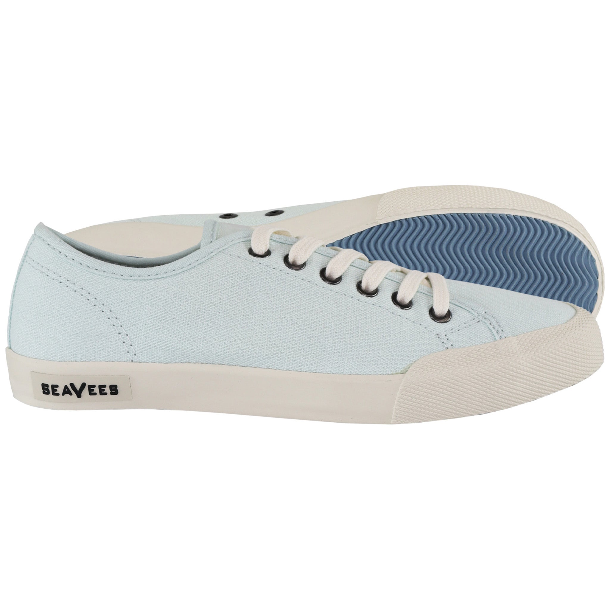 SeaVees Monterey Womens Blue Plimsolls