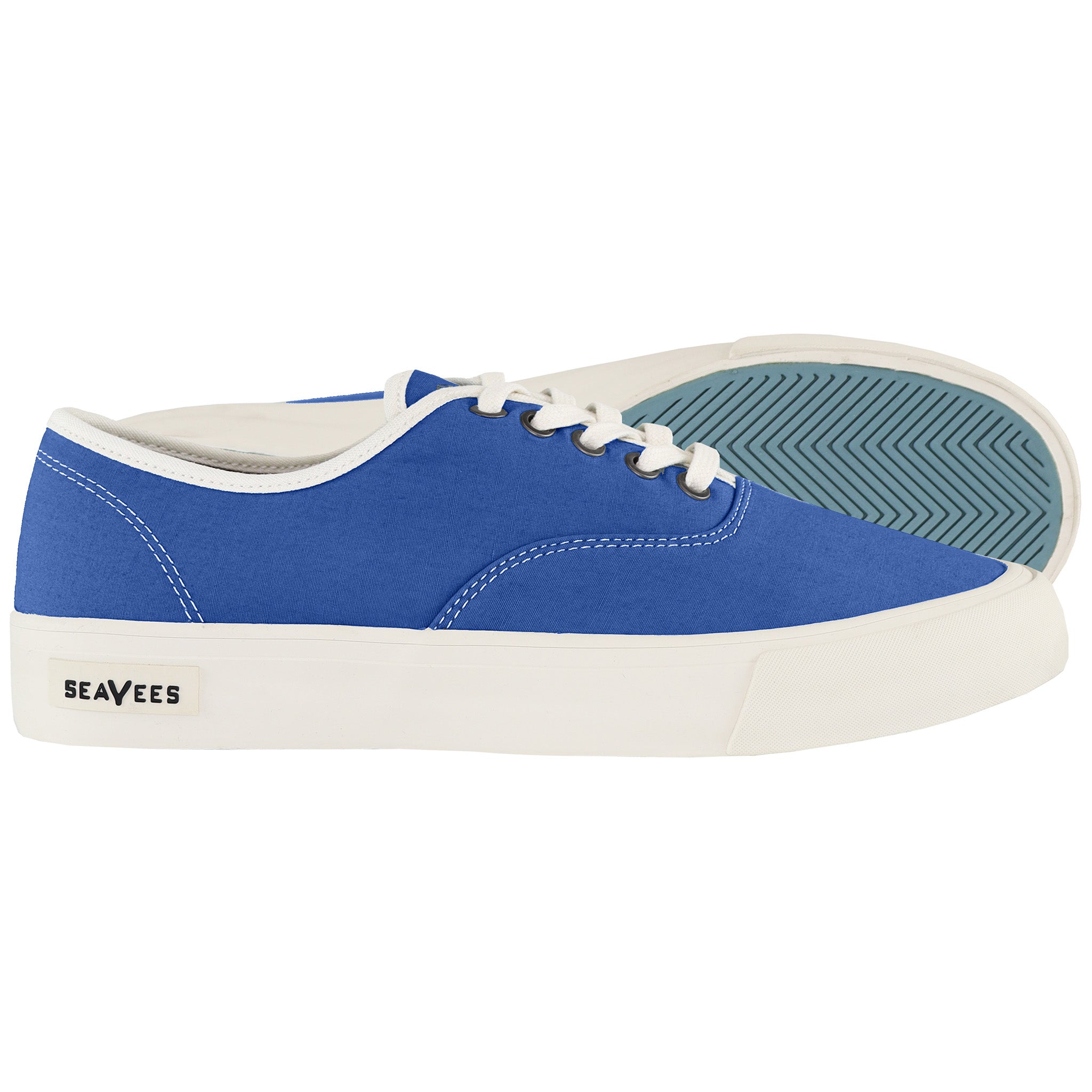 SeaVees Legend White Womens Plimsolls