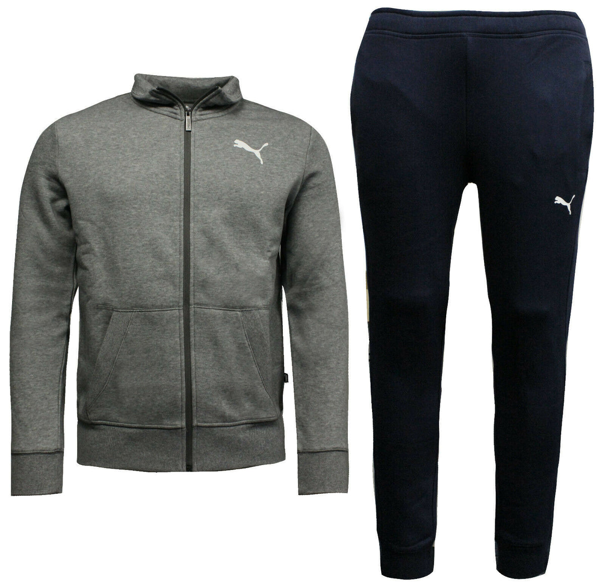 PumaStyle Grey Joggers - Mens