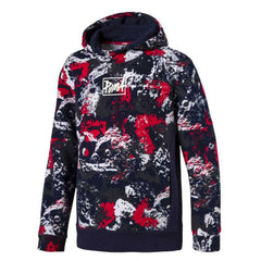 Puma AOP Style Boys Hoodie Kids Sweatshirt Juniors Jumper 851893 66 X24B