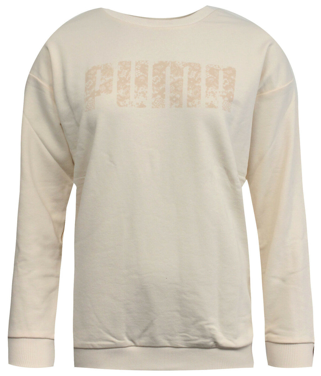 Puma Womens Pullover Pink Jumper