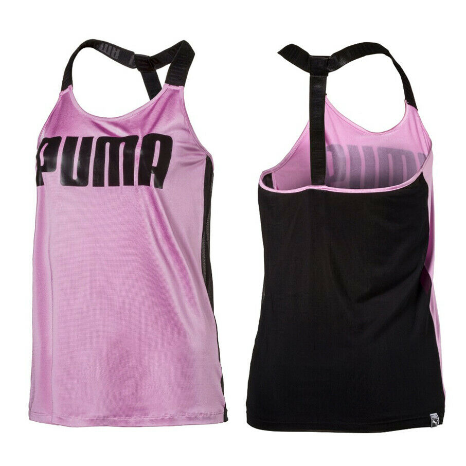 Puma Active Strap Top Womens Thin Vest Tank Fitness Top 852849 02 A77E