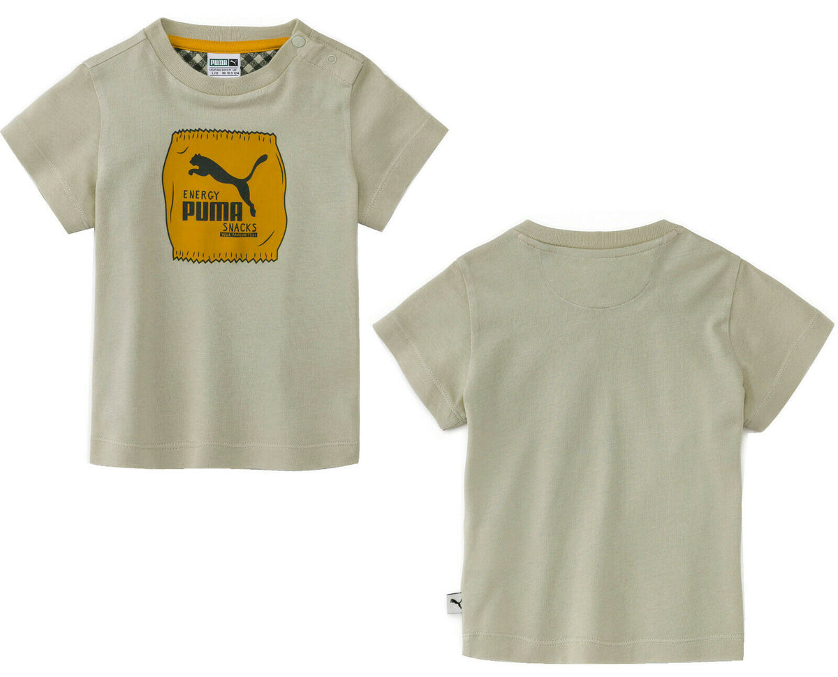 Puma x Tiny Cottons Classic Logo T-Shirt Infant Baby Kids Top 855109 02 RW91