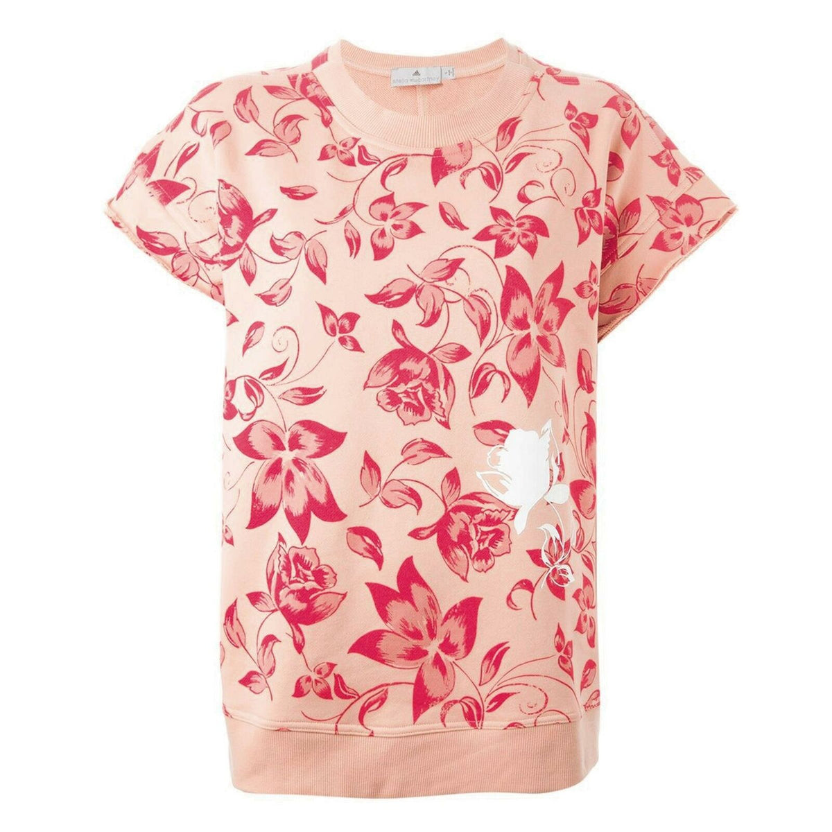 Adidas x Stella McCartney Womens Pink T-Shirt