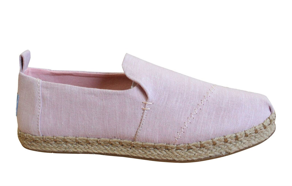 Toms Deconstructed Womens Pink Espadrilles