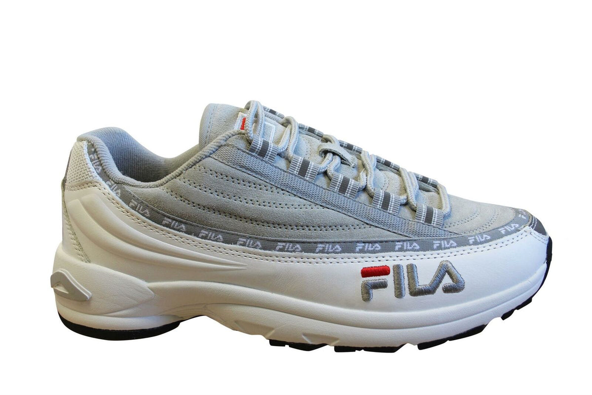 Fila DSTR97 S Mens White/Grey Trainers