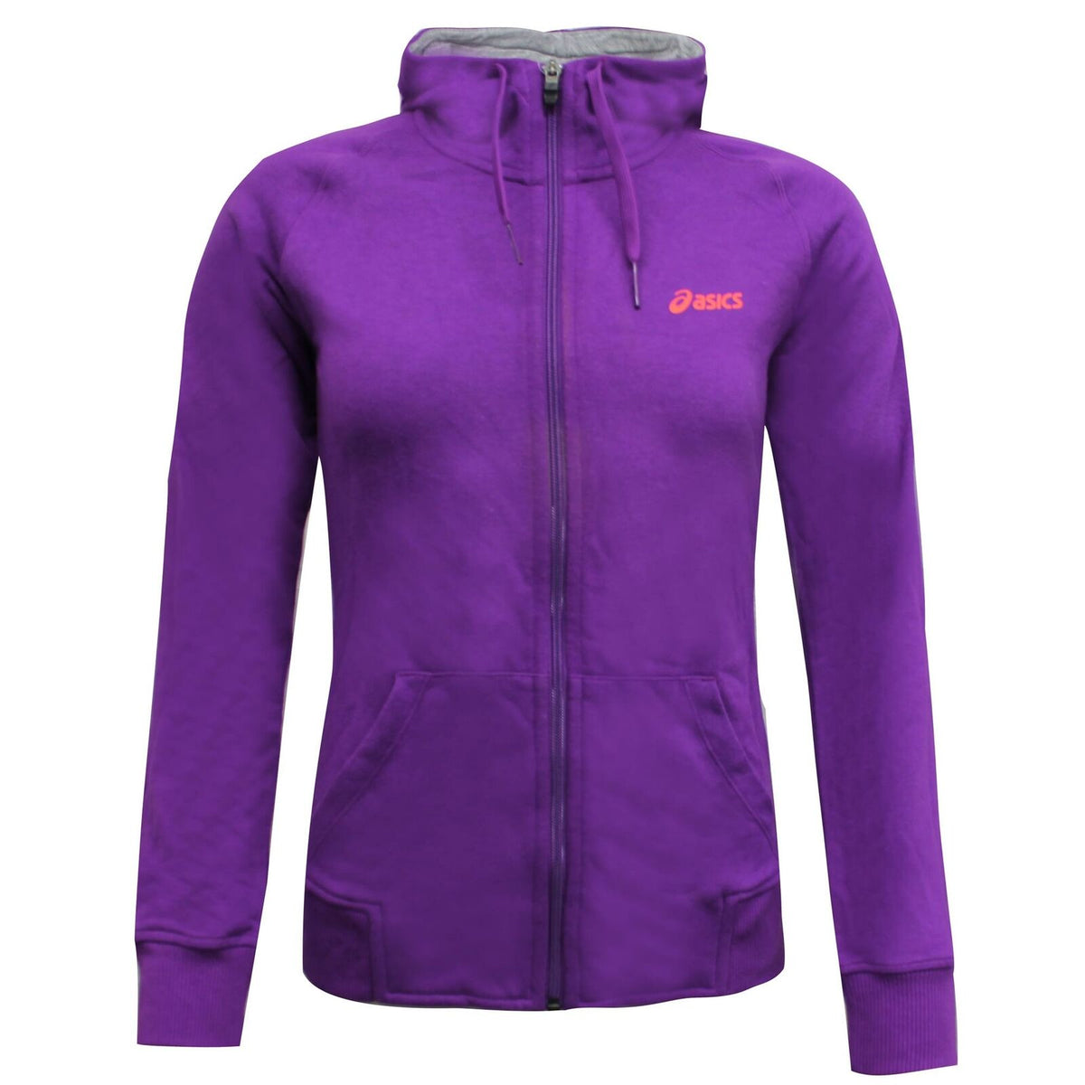 Asics Knit Womens Purple Track Jacket