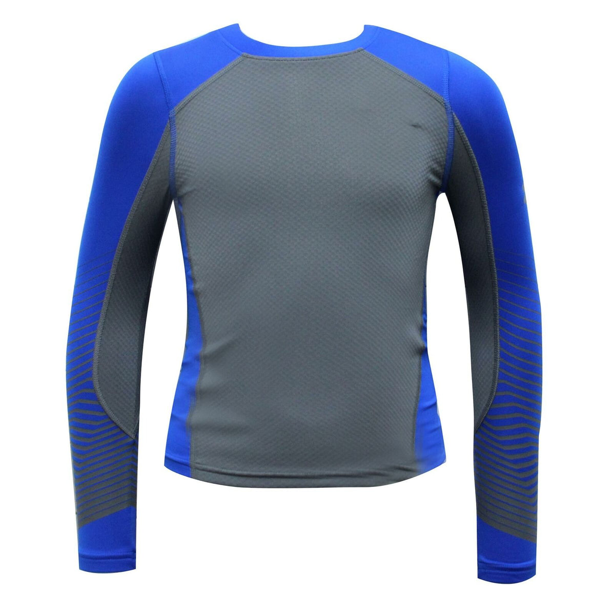 Under Armour Logo Kids Grey Compression Top