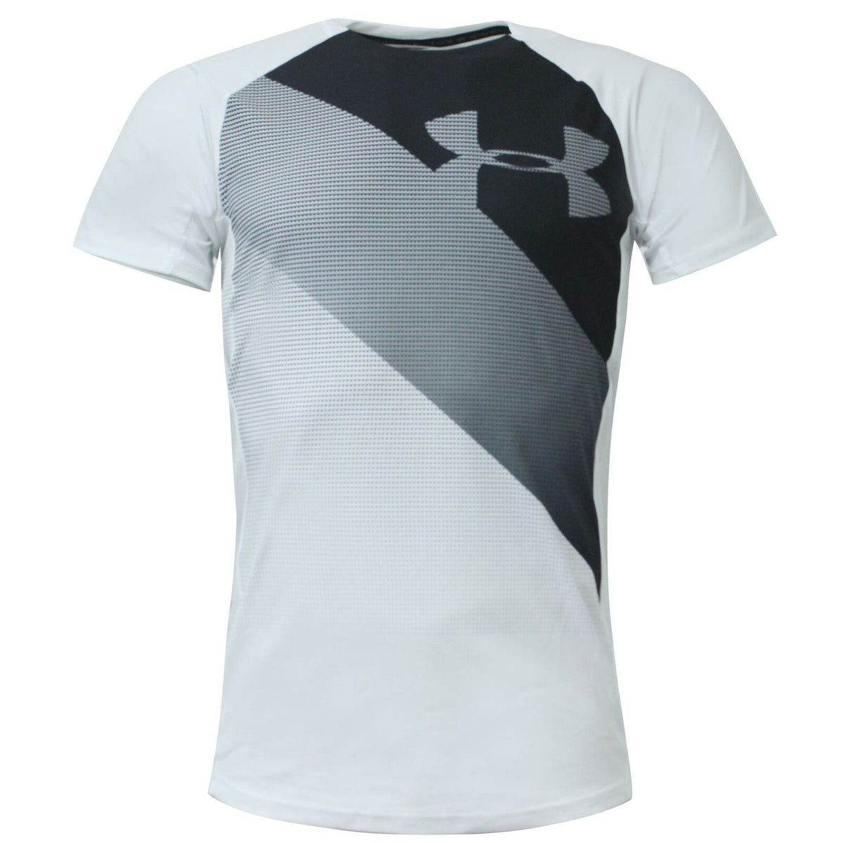 Under Armour Microthread Vanish Mens White T-Shirt