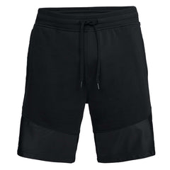 Under Armour Terry Mens Black Shorts