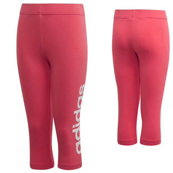 Adidas Essentials Kids Pink 3/4 Leggings