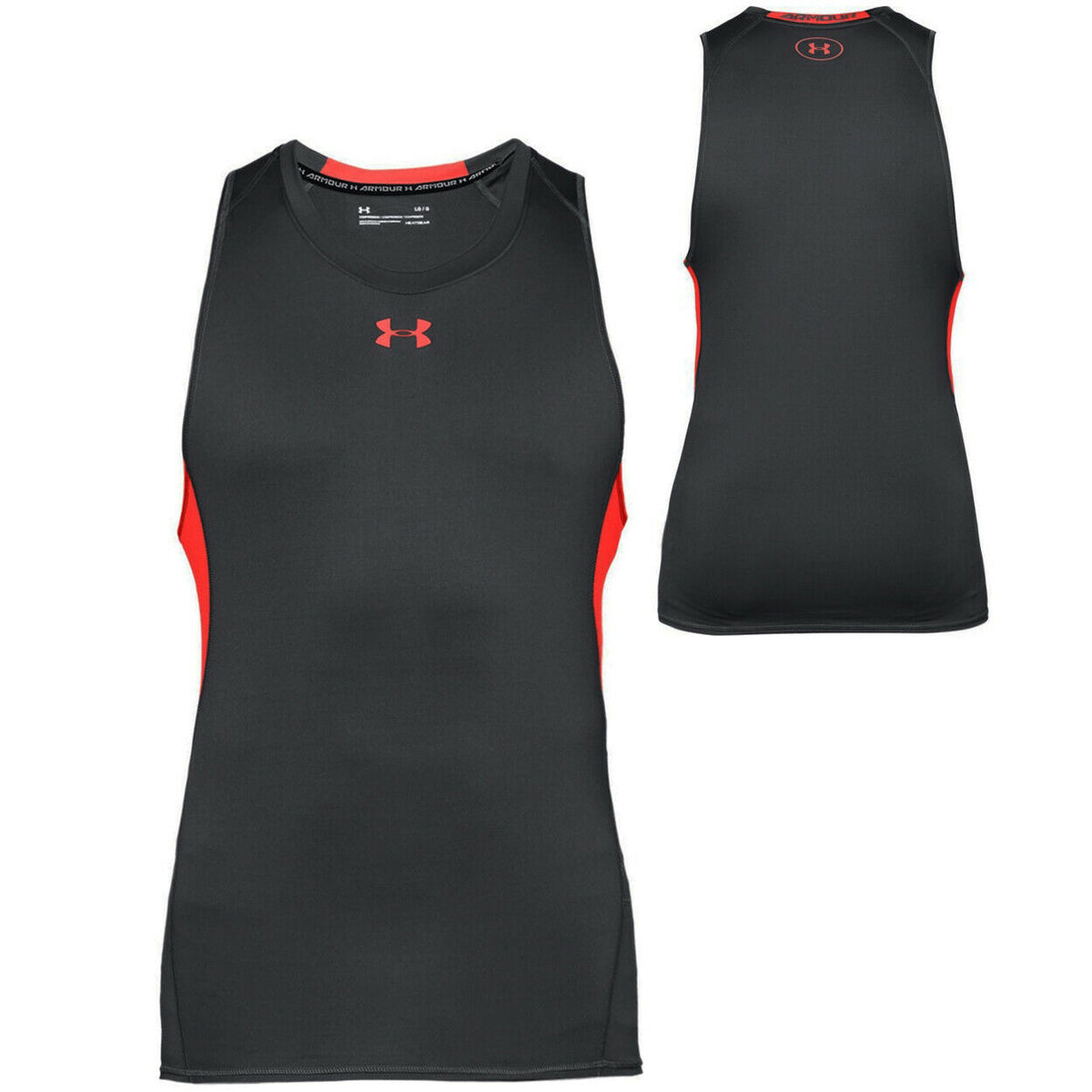 Under Armour Heatgear Mens Grey Compression Vest